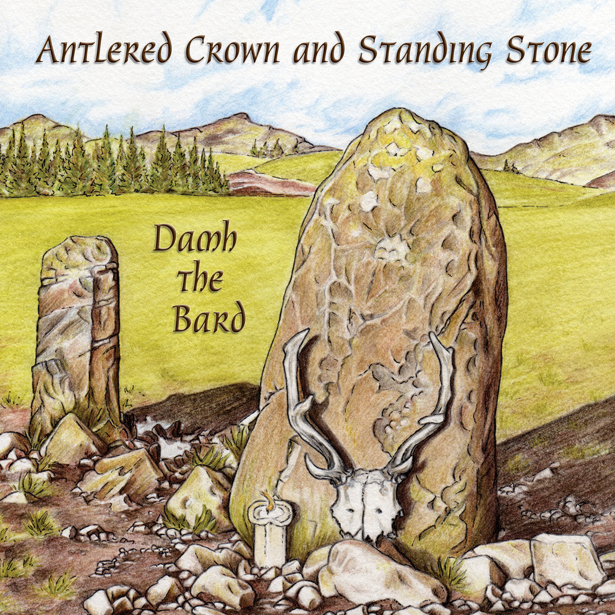 Antlered Crown and Standing Stone